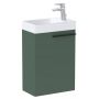 Szafka 43.5x24.9x59.8 cm podumywalkowa wisząca zielona A857779534 Roca Ella zdj.4