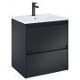 Szafka 60x45.6x63.5 cm podumywalkowa wisząca czarna A857794532 Roca Claudia zdj.1