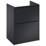Szafka 58.5x46x66.3 cm podumywalkowa wisząca czarna A857896532 Roca Gap Pro zdj.1