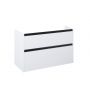 Szafka 98.5x46x66.3 cm podumywalkowa wisząca biała A857901806 Roca Gap Pro zdj.4