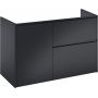 Szafka 98.5x45.1x63.5 cm podumywalkowa wisząca czarna A857905532 Roca Gap Pro zdj.1