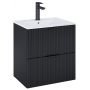 Szafka 60x45x63.5 cm podumywalkowa wisząca czarna A857954532 Roca Reef zdj.1