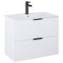 Szafka 80x45x63.5 cm podumywalkowa wisząca biała A857955529 Roca Reef zdj.1