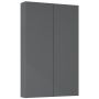 Szafka 50x12.6x80 cm antracyt A857960153 Roca Extra zdj.1