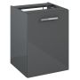Szafka 39.8x38.4x53 cm boczna wisząca antracyt A857973153 Roca Kwadro zdj.1