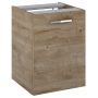 Szafka 39.8x38.4x53 cm boczna wisząca dąb A857973808 Roca Kwadro zdj.1
