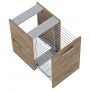 Szafka 39.8x38.4x53 cm boczna wisząca dąb A857973808 Roca Kwadro zdj.3