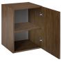 Szafka 39.8x38.4x53 cm boczna wisząca orzech A857974540 Roca Kwadro zdj.3