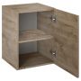 Szafka 39.8x38.4x53 cm boczna wisząca dąb A857974808 Roca Kwadro zdj.3
