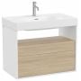 Szafka 80x46x56.5 cm podumywalkowa wisząca biała-dąb A858107607 Roca Meridian zdj.1