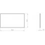 Blat 80.4x46.4 cm dąb A858222464 Roca Reef zdj.2