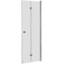 Drzwi prysznicowe 90 cm składane do wnęki AM4509012M Roca Capital zdj.1