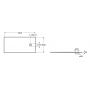 Brodzik prostokątny 160x80 cm biały APE0164032003100 Roca Magma zdj.2