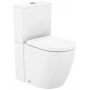 Miska kompakt WC ze spłukiwaniem wirowym biały A342747000 Roca Meridian zdj.1