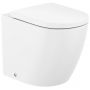 Miska WC stojąca bez kołnierza ze spłukiwaniem wirowym biały połysk A347747S00 Roca Meridian zdj.1