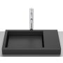 Umywalka 60x38 cm wpuszczana czarna A32727508B Roca Horizon zdj.1
