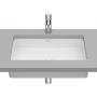 Umywalka 53x31.5 cm prostokątna podblatowa biała A327535620 Roca Inspira zdj.1