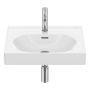 Umywalka 55x46 cm prostokątna ścienna-meblowa biała A327741000 Roca Meridian zdj.1