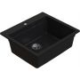 Zlewozmywak granitowy 56x50 cm czarny 3001ABBC60W Ruvetti Absol 60 zdj.3
