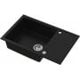 Zlewozmywak granitowy 78x50 cm czarny 3001AXBC160XLW Ruvetti Axel zdj.1