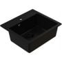 Zlewozmywak granitowy 56x51 cm czarny 3001DFB60W Ruvetti Ditto zdj.1