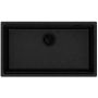 Zlewozmywak granitowy 74.5x43.5 cm czarny 3001LAFB80P Ruvetti Latios zdj.4
