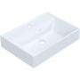 Umywalka 50x35 cm prostokątna nablatowa biała DOLCAM50 Ruvetti Cameron zdj.1