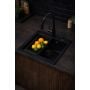 Zlewozmywak z baterią i akcesoriami czarny/czarny LP3200FR5651FBW Ruvetti Frigo zdj.9