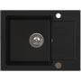 Zlewozmywak z baterią czarny/stal LP3200MM58440BCW Ruvetti Minimini+ zdj.7