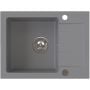 Zlewozmywak z baterią szary/stal LP3200MM58440GRW Ruvetti Minimini+ zdj.7