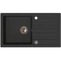 Zlewozmywak z baterią i akcesoriami czarny/czarny LP3200TM7744BCW Ruvetti Tito Maxi zdj.6