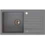 Zlewozmywak z baterią i akcesoriami szary/ LP3200TM7744GRW Ruvetti Tito Maxi zdj.5
