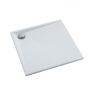 Brodzik kwadratowy 90x90 cm biały 3SPL1K9090BST Schedline Libra White Stone zdj.1