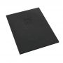 Brodzik prostokątny z maskownicą 100x80 cm czarny 3SPP1P80100CSTM1CST Schedline Collection Protos Black Stone zdj.1