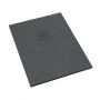 Brodzik prostokątny z maskownicą 120x90 cm szary 3SPP1P90120SSTM1SST Schedline Protos Grey Stone zdj.1