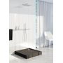 Brodzik kwadratowy 90x90 cm czarny 3STC1K9090CST Schedline Cameron Black Stone zdj.3