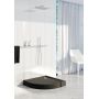 Brodzik półokrągły 80x80 cm czarny 3STC1O8080CST Schedline Cameron Black Stone zdj.3