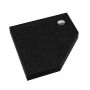 Brodzik pięciokątny 80x80 cm czarny 3STC1PK8080CST Schedline Cameron Black Stone zdj.1