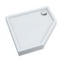 Brodzik pięciokątny 90x90 cm biały 3STC1PK9090 Schedline Cameron Smooth White zdj.1