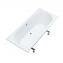 Wanna prostokątna 170x75 cm biała 3WSTC1P17075BMG Schedline Celicia White Mat zdj.1