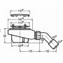 Brodzik prostokątny z syfonem 100x80 cm 33306BSTM2 Schedpol New Horizons zdj.5