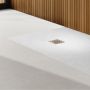 Brodzik prostokątny z maskownicą 100x80 cm biały 33106BSTM2 Schedpol Kalait White Stone zdj.11