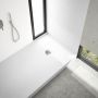 Brodzik kwadratowy 33300BSTM2 Schedpol New Horizons White Stone zdj.11