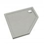 Brodzik 90x90 cm cement 32398CTST Schedpol Caspar New Cement Stone zdj.1