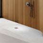 Brodzik prostokątny z maskownicą 170x80 cm biały 33113BSTM2 Schedpol Kalait White Stone zdj.10
