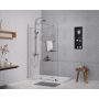Ścianka prysznicowa walk-in 100 cm chrom połysk/szkło przezroczyste BK258T10 Sea-Horse Creative zdj.1