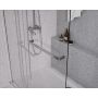 Ścianka prysznicowa walk-in 100 cm chrom połysk/szkło przezroczyste BK258T10 Sea-Horse Creative zdj.5