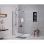 Ścianka prysznicowa walk-in 100 cm chrom połysk/szkło przezroczyste BK258T10 Sea-Horse Creative zdj.8