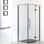Kabina prysznicowa 120x100 cm kwadratowa czarny mat/szkło przezroczyste BKP248T1012KP Sea-Horse Creative zdj.5