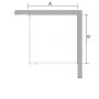 Ścianka prysznicowa 90 cm czarny mat/szkło przezroczyste BKP256T09K Sea-Horse Creative zdj.2